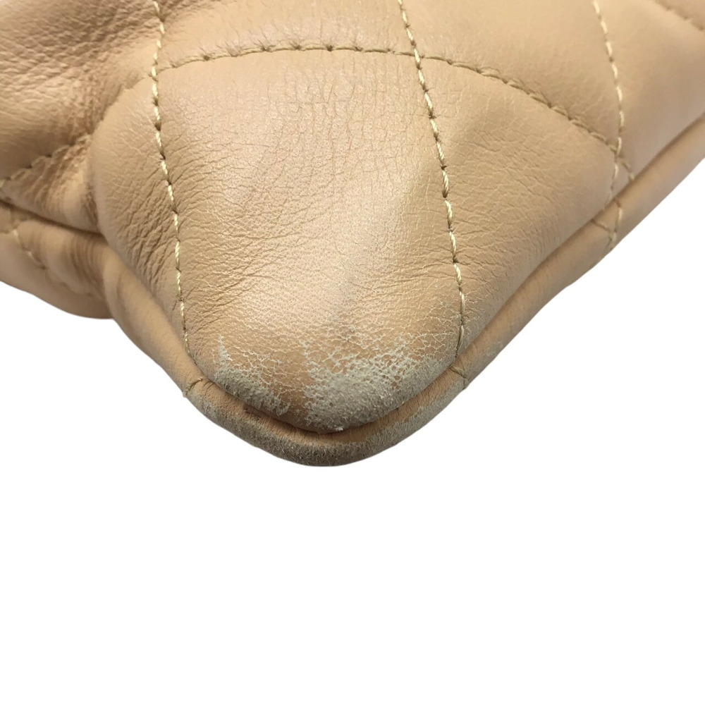 CHANEL Cambon Line Tote Bag Beige Soft Calfskin CC Coco Handbag Leather Shopping - Picture 5 of 8